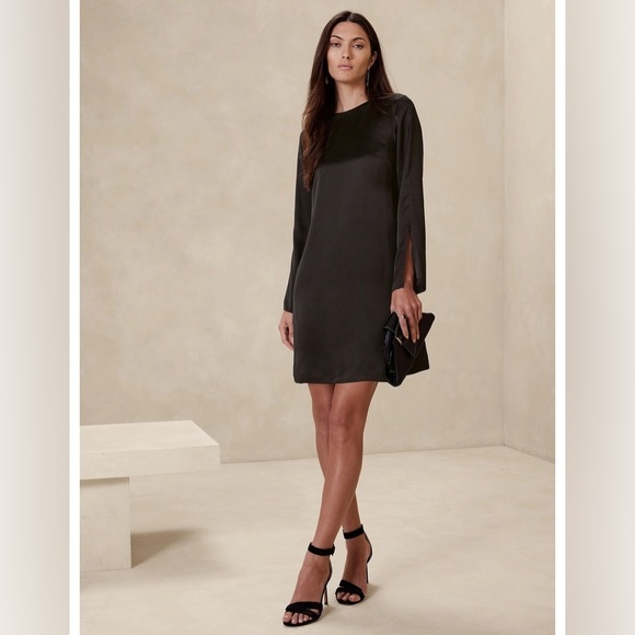 *NWT* Banana Republic | Abril Silk Mini Dress | 100% Silk Mini Dress | Sz XL - Picture 1 of 6